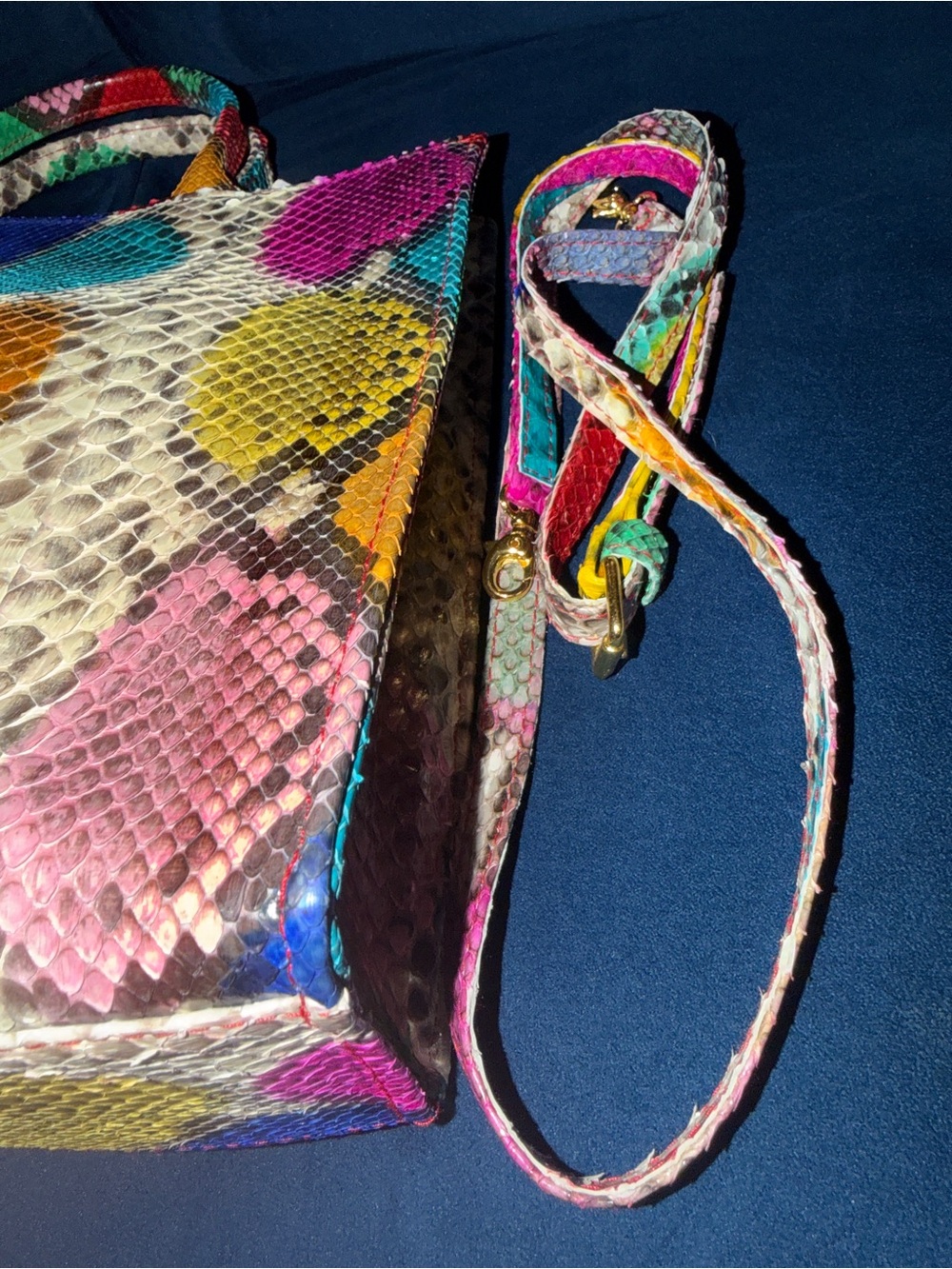 The Adele Handbag Python - Picture 5 of 5